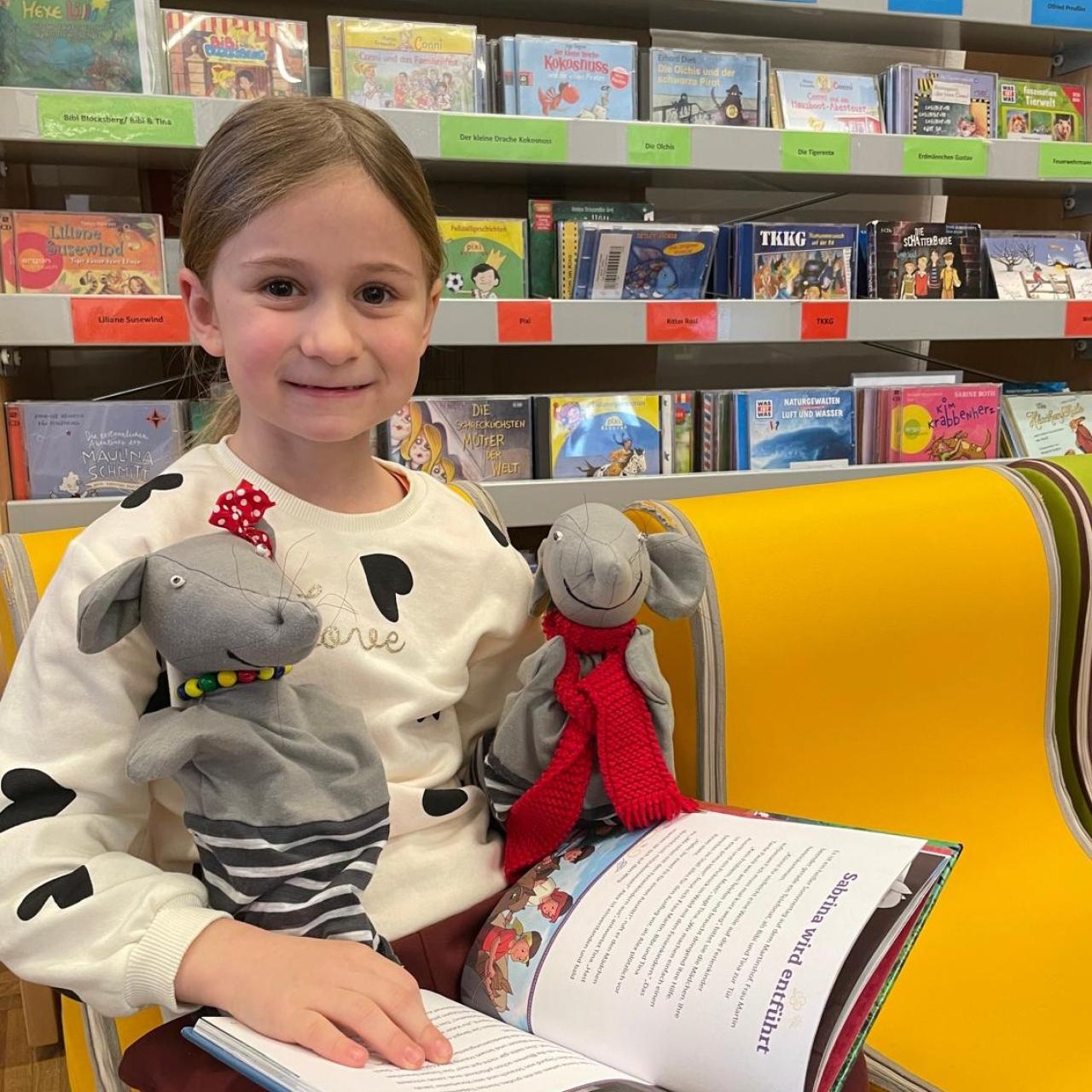 Werbung für die Vorlesestunde